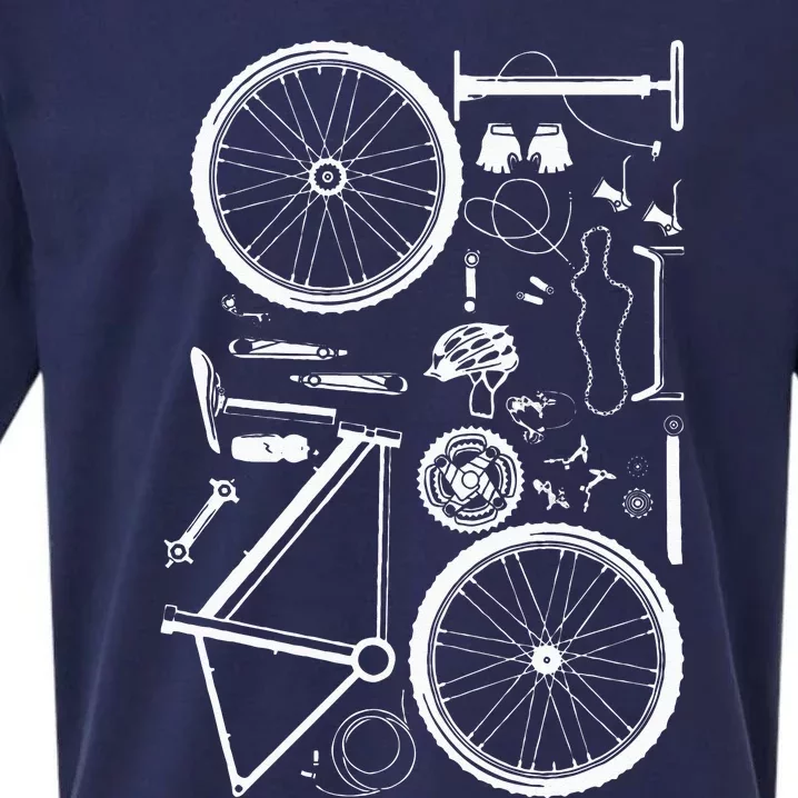 Bike Parts Downhill Rider Mountainbike MTB Cycling Sueded Cloud Jersey T-Shirt