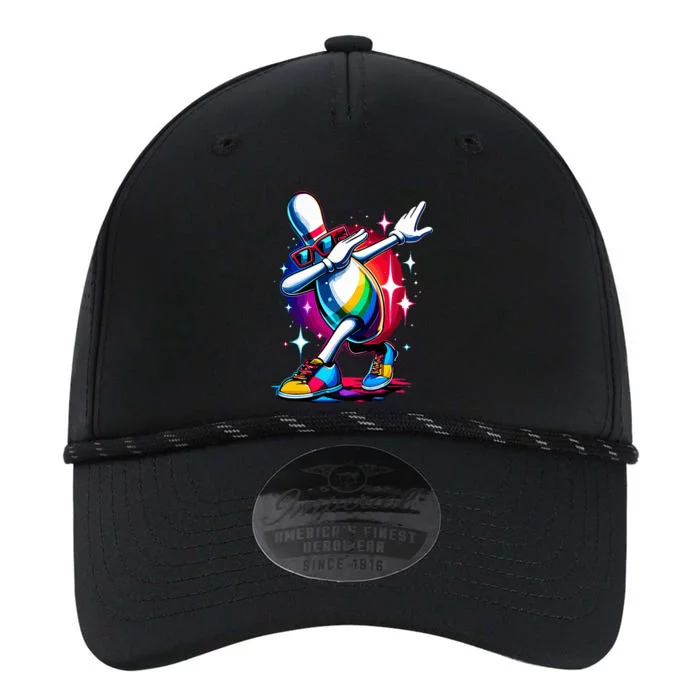 Bowling Pin Dabbing Sunglasses Bowler Player Performance The Dyno Cap