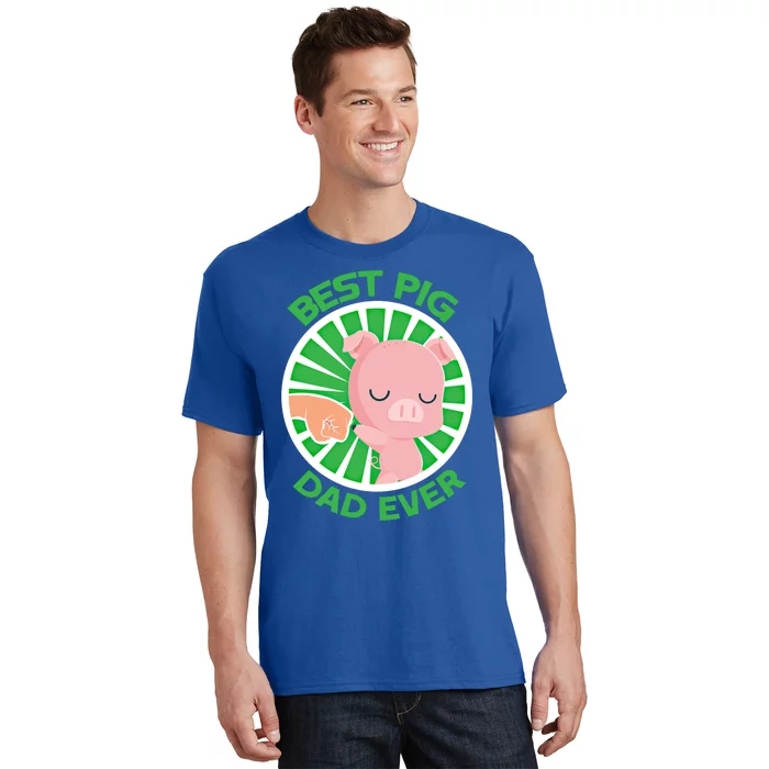 Best Pig Dad Ever Gift T-Shirt