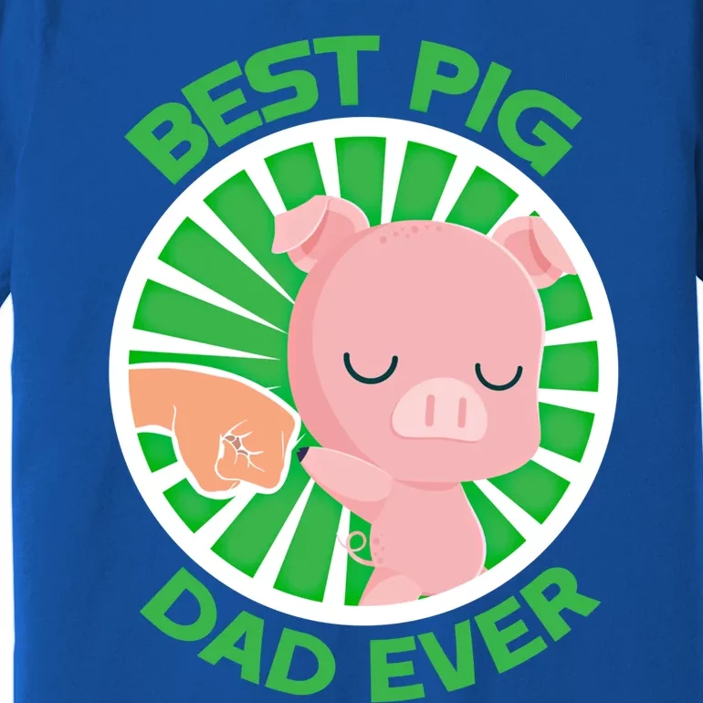 Best Pig Dad Ever Gift Premium T-Shirt