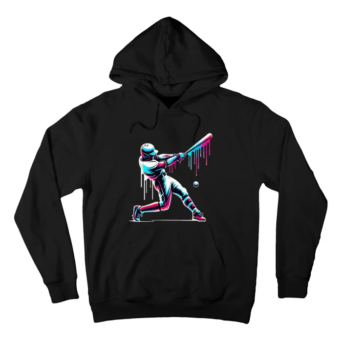 Baseball Player Drip Hoodie