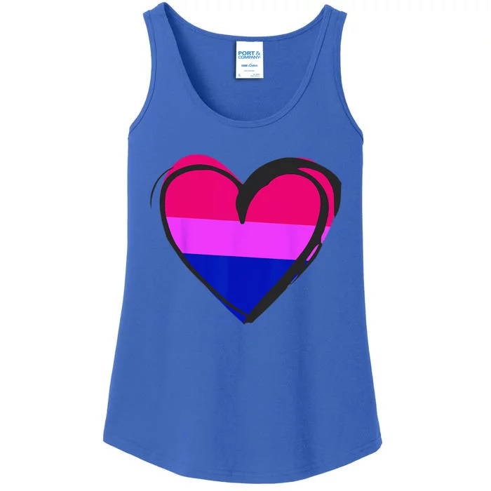 Bisexual Pride Design Bisexual Ladies Essential Tank