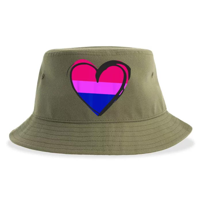 Bisexual Pride Design Bisexual Sustainable Bucket Hat