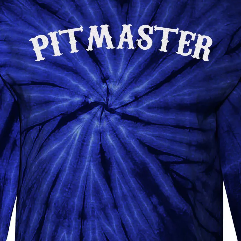 BBQ Pitmaster Drink Grill Things Chef Dad Fathers Day Tie-Dye Long Sleeve Shirt