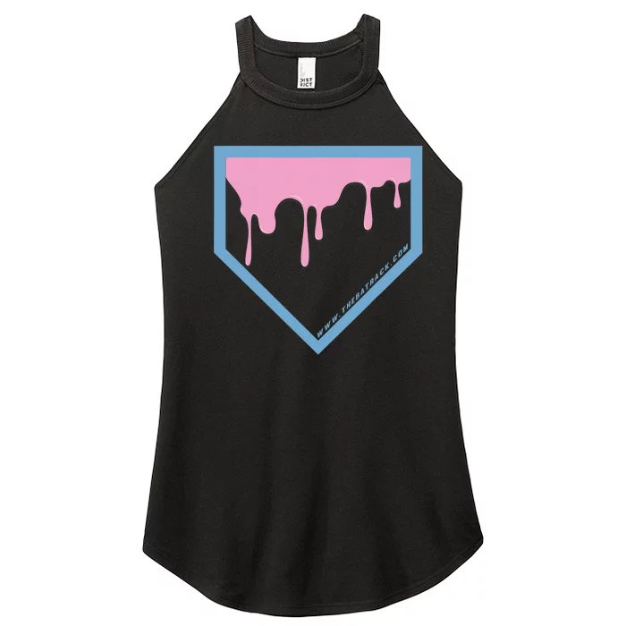 Baseball Plate Drip 2 Women’s Perfect Tri Rocker Tank