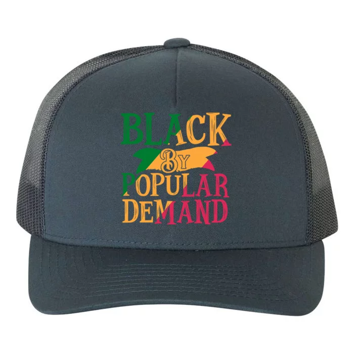 Black Popular Ded African American Melanin Black History Gift Yupoong Adult 5-Panel Trucker Hat