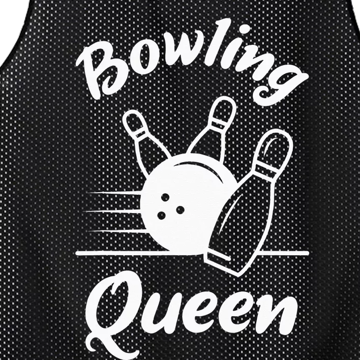 Bowling Player Die Queen Will Bowling Team Bowler Mesh Reversible Basketball Jersey Tank