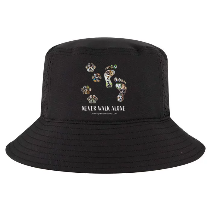 Brown Paws Dog Rescue Cool Comfort Performance Bucket Hat