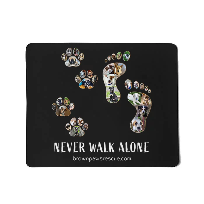 Brown Paws Dog Rescue Mousepad