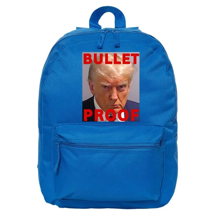 Bullet Proof Donald Trump 2024 Fight Fight Fight Trump Rally 16 in Basic Backpack