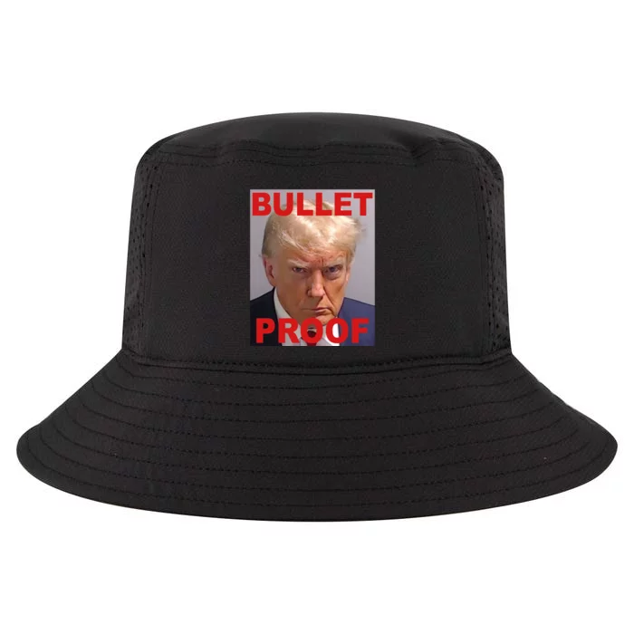 Bullet Proof Donald Trump 2024 Election Strong Cool Comfort Performance Bucket Hat