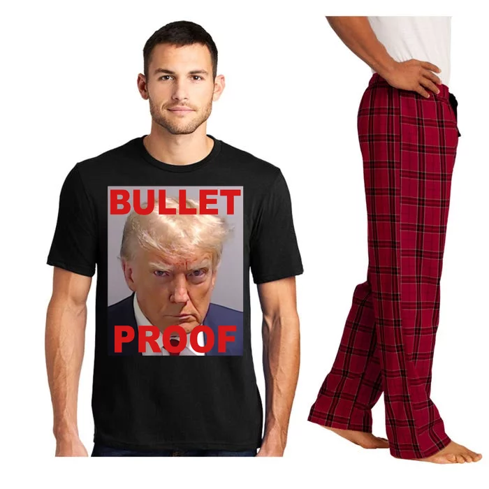 Bullet Proof Donald Trump 2024 Election Strong Pajama Set