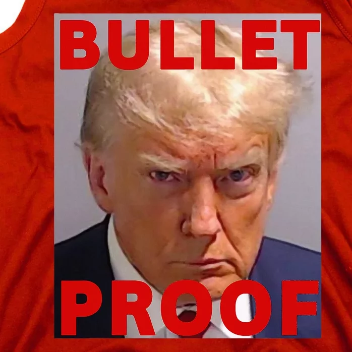 Bullet Proof Donald Trump 2024 Fight Fight Fight Trump Rally Tank Top