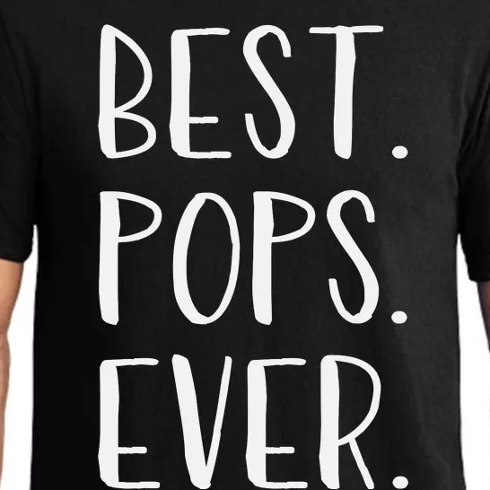 Best Pops Ever Grandpa Or Dad Pajama Set