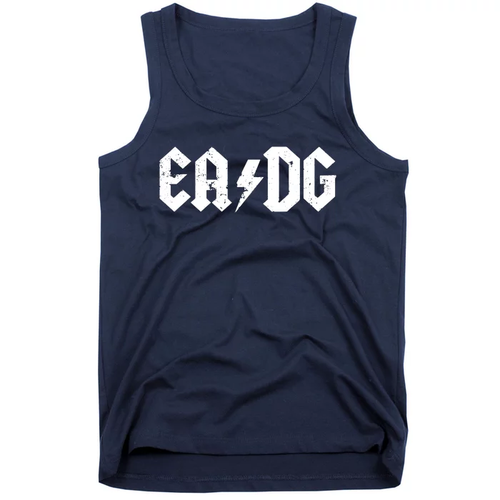 Bass Player E A D G Strings Of The Bass Tank Top