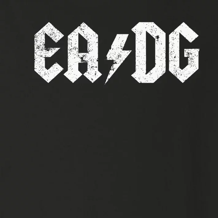 Bass Player E A D G Strings Of The Bass Toddler Long Sleeve Shirt