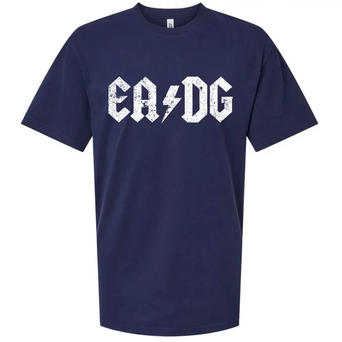 Bass Player E A D G Strings Of The Bass Sueded Cloud Jersey T-Shirt