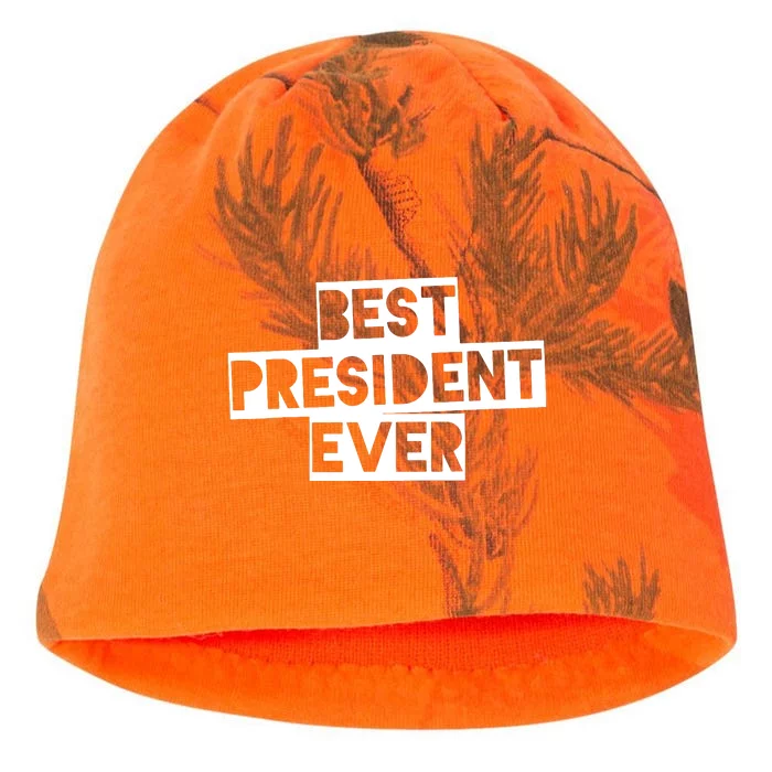 Best President Ever Kati - Camo Knit Beanie