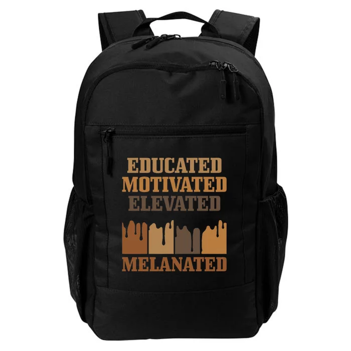 Black Pride Educated African Roots American Juneteenth Daily Commute Backpack