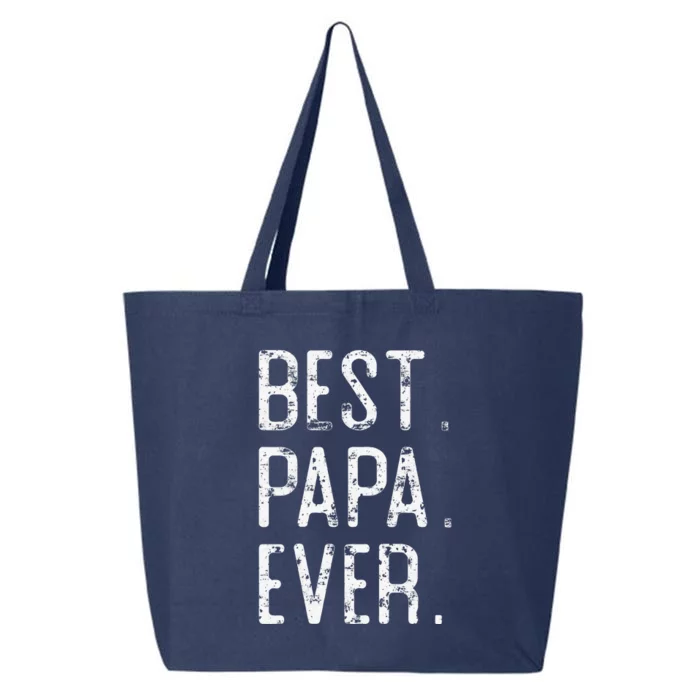 Best Papa Ever Father’s Day Gift For Papa 25L Jumbo Tote