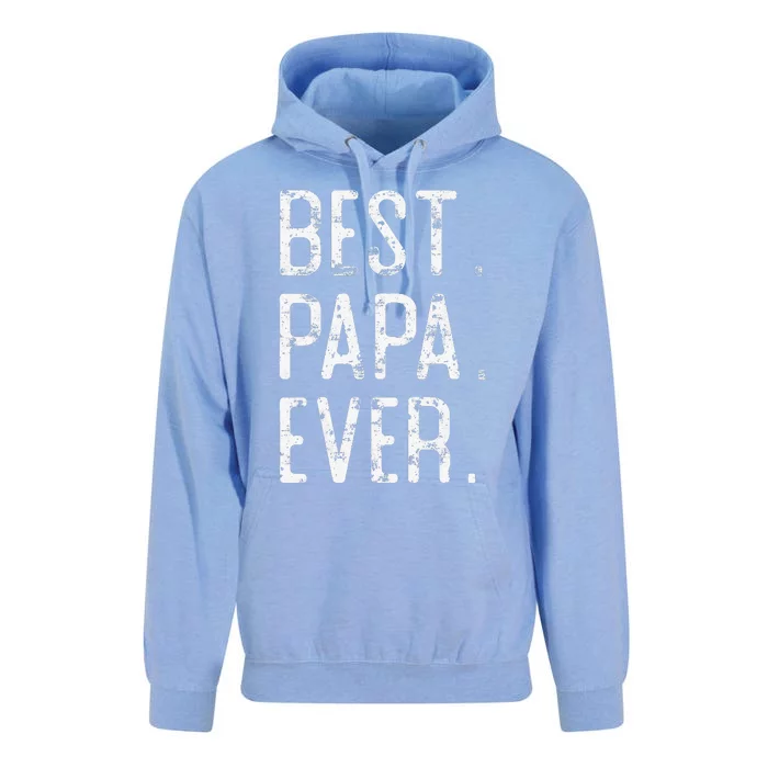 Best Papa Ever Father’s Day Gift For Papa Unisex Surf Hoodie