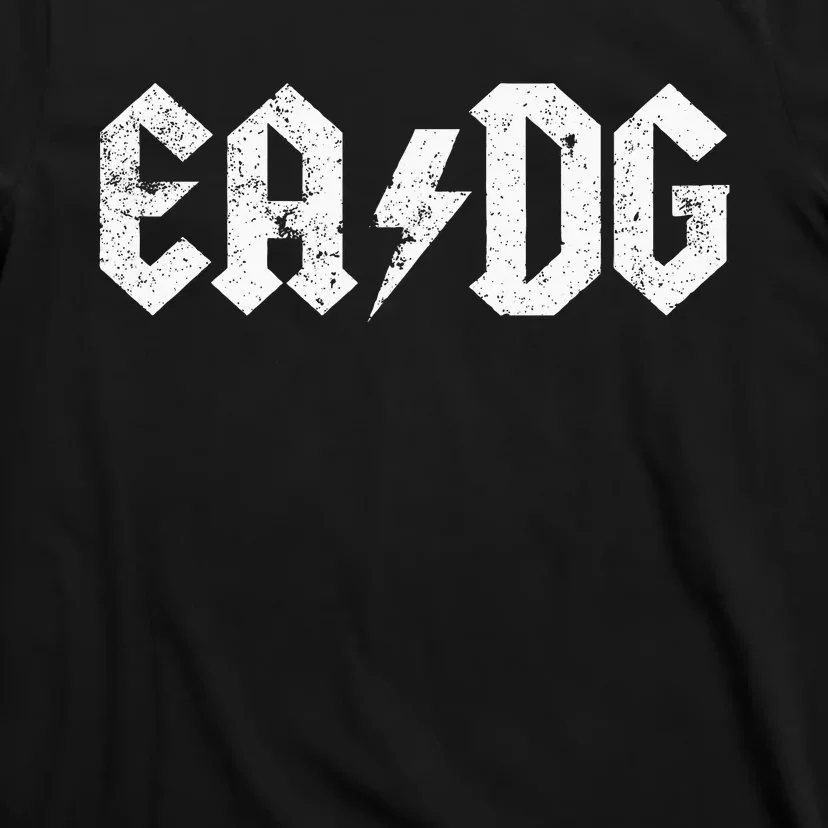 Bass Player E A D G Strings Of The Bass T-Shirt