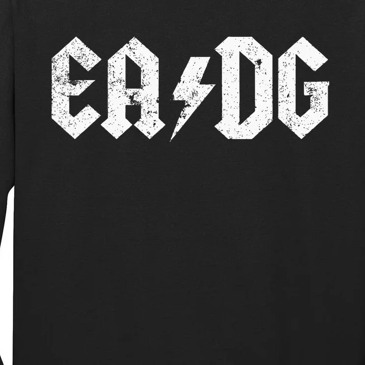 Bass Player E A D G Strings Of The Bass Tall Long Sleeve T-Shirt