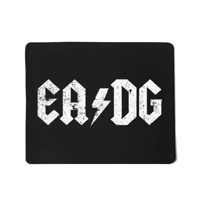 Bass Player E A D G Strings Of The Bass Mousepad