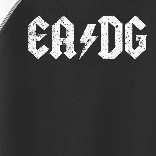 Bass Player E A D G Strings Of The Bass Toddler Fine Jersey T-Shirt