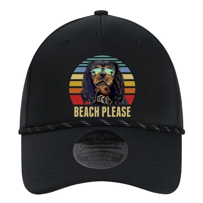 Beach Please English Toy Spaniel Dog Funny Summer Gift Performance The Dyno Cap