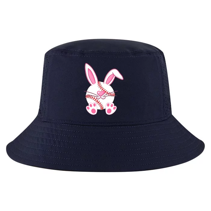 Baseball Player Easter Bunny Ears Easter Day Gift Cool Comfort Performance Bucket Hat