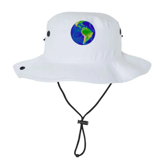 Beautiful Planet Earth South America Gift Legacy Cool Fit Booney Bucket Hat