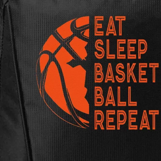 Basketball Player Eat Sleep Basketball Repeat City Backpack