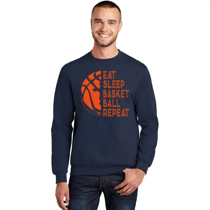 Basketball Player Eat Sleep Basketball Repeat Sweatshirt