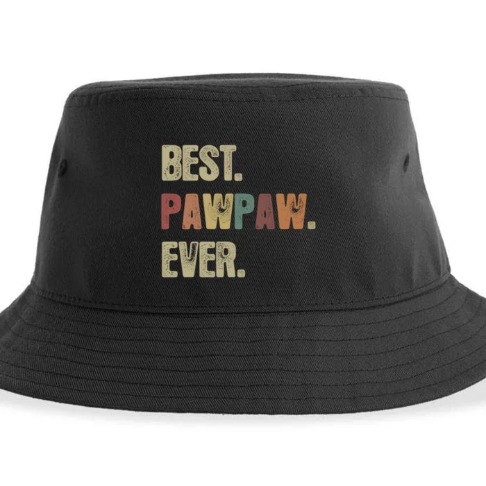 Best Pawpaw Ever Best Dad Ever Sustainable Bucket Hat