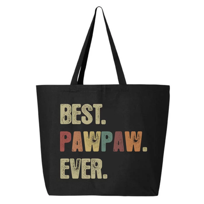 Best Pawpaw Ever Best Dad Ever 25L Jumbo Tote