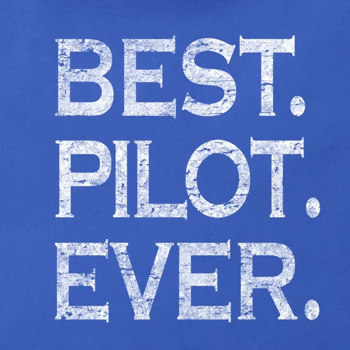 Best Pilot Ever Funny Gift Zip Tote Bag