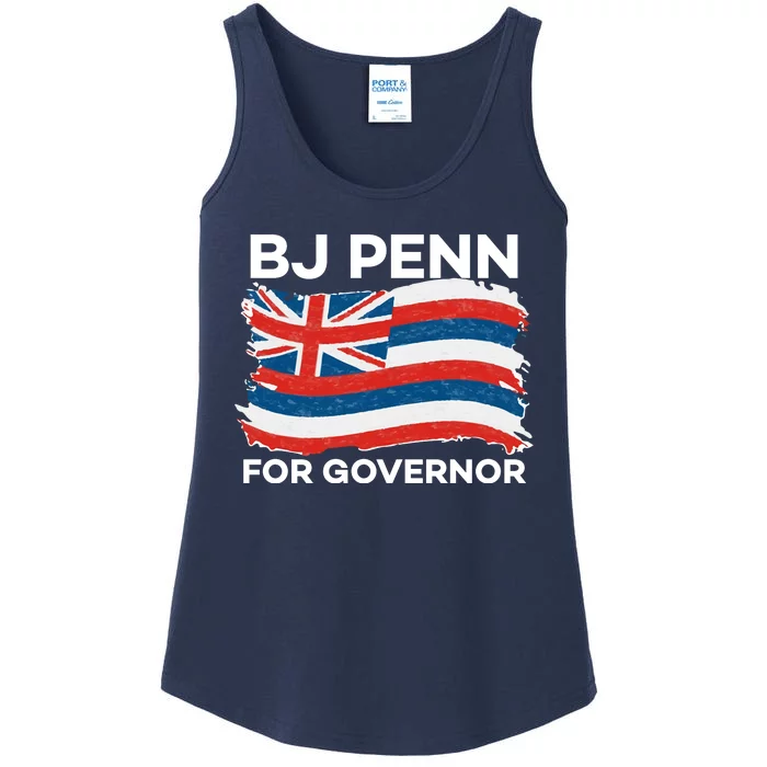 BJ Penn For Governor Of Hawaii Shirt Ladies Essential Tank