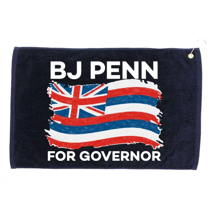 BJ Penn For Governor Of Hawaii Shirt Grommeted Golf Towel