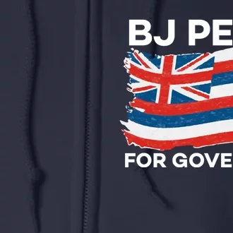 BJ Penn For Governor Of Hawaii Shirt Full Zip Hoodie