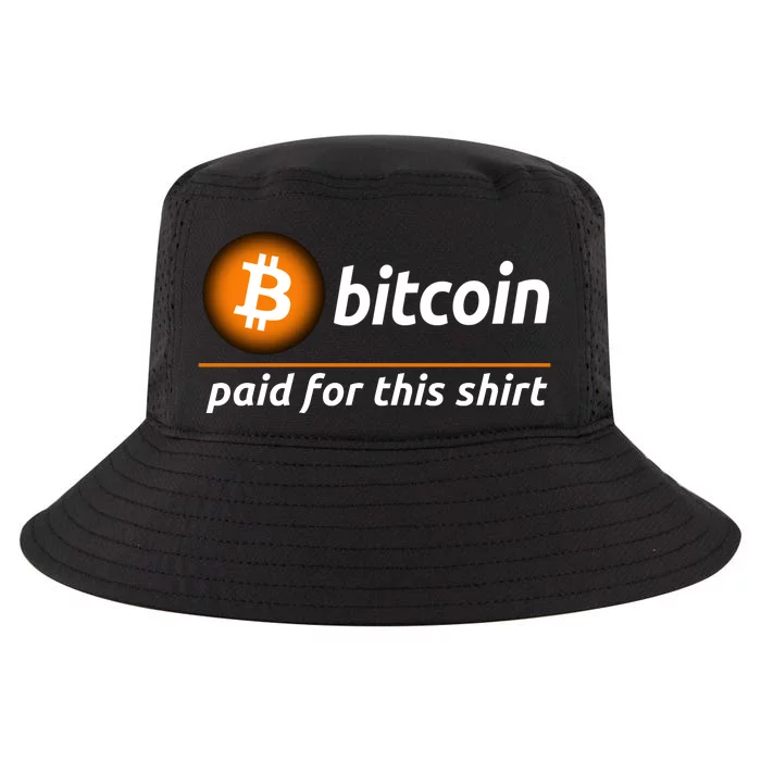 Bitcoin Paid For This, Cool Bitcoin, Cryptocurrency, Bitcoin Crypto, Blockchain Cool Comfort Performance Bucket Hat