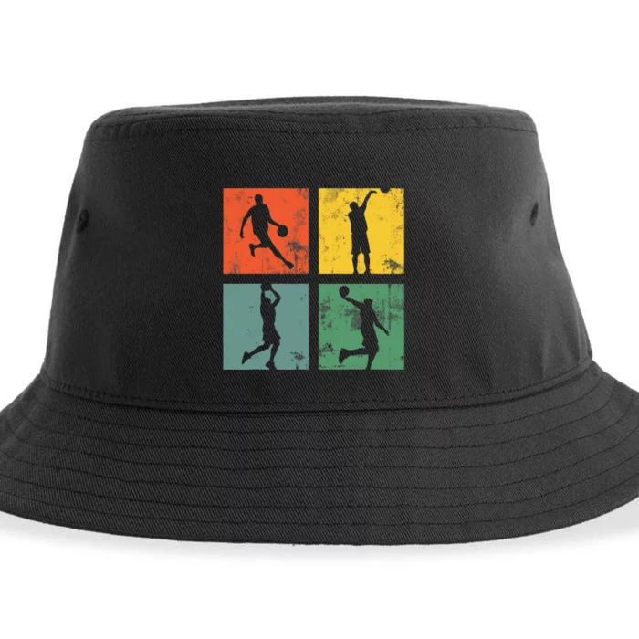 BASKETBALL PLAYER funny for basketball players and fans Sustainable Bucket Hat