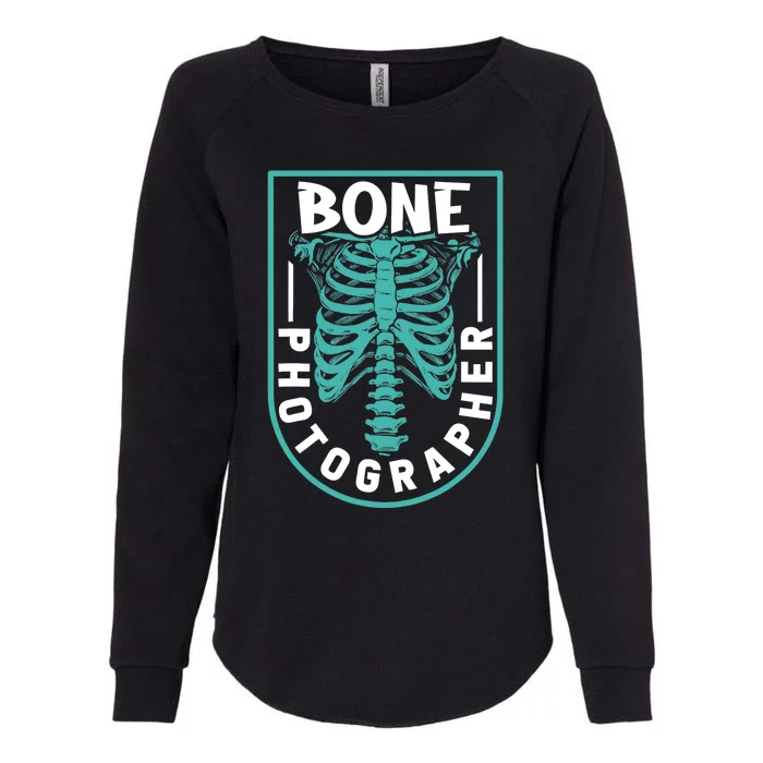 Bone Photographer - Funny Radiology Technician XRay Womens California Wash Sweatshirt