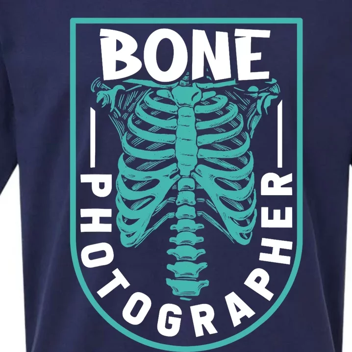 Bone Photographer - Funny Radiology Technician XRay Sueded Cloud Jersey T-Shirt