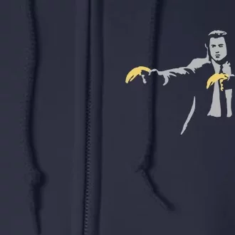 BANKSY PULP FICTION Full Zip Hoodie