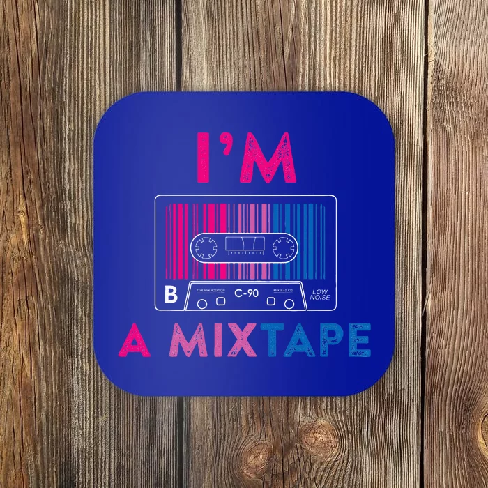 Bisexual Pride Flag Mixtape Women Gay Lesbian Lgbt Coaster