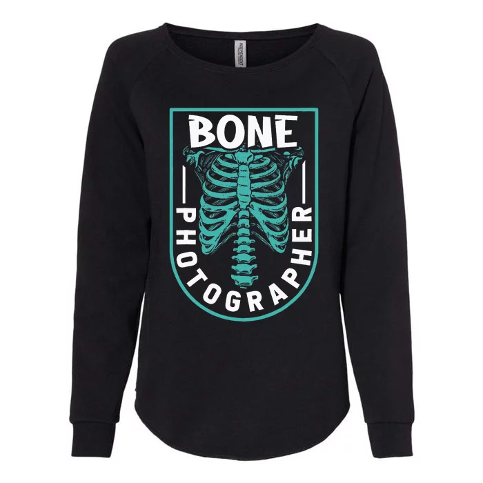 Bone Photographer Funny Radiology Technician Xray Womens California Wash Sweatshirt