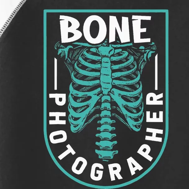 Bone Photographer Funny Radiology Technician Xray Toddler Fine Jersey T-Shirt