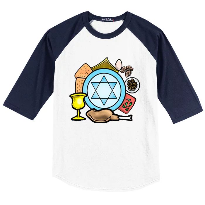 Blessed Passover Faith In God Holy Week Passover Blessings Gift Baseball Sleeve Shirt