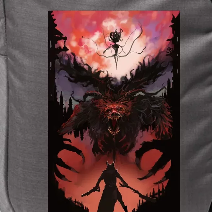 Bloodborne Poster Fan Art Impact Tech Backpack